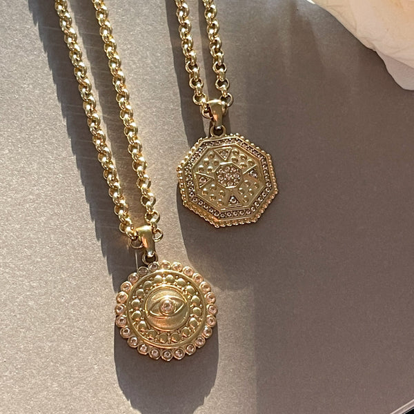 The Eye Medallion Idalia Baudo Jewelry