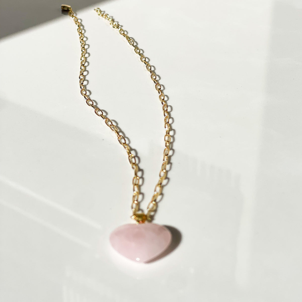 Rose Quartz Love Necklace