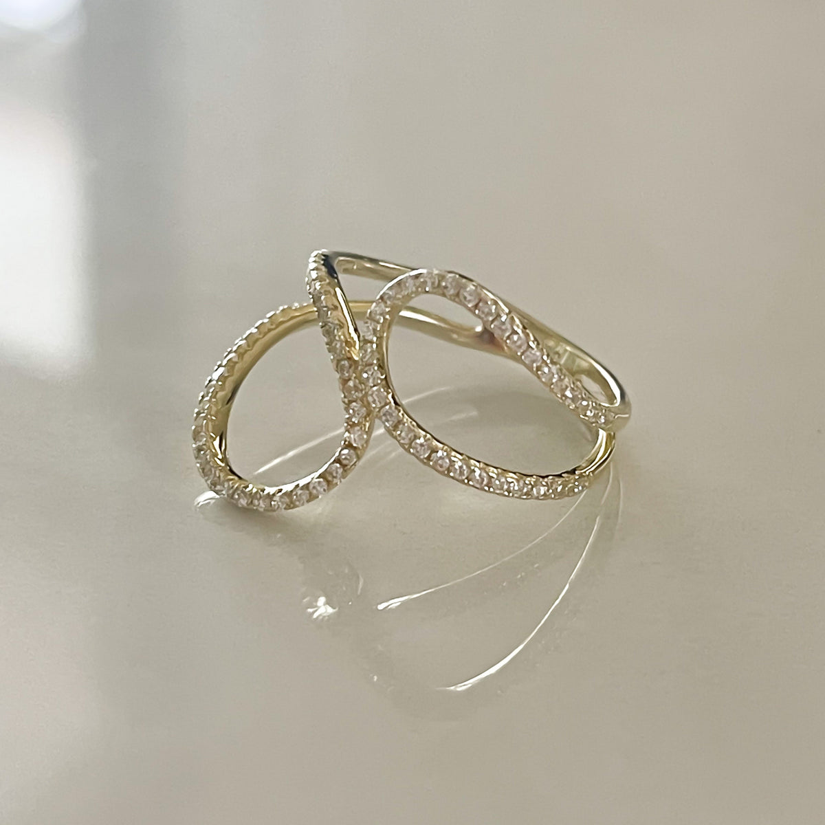 The Wave Ring - Gold
