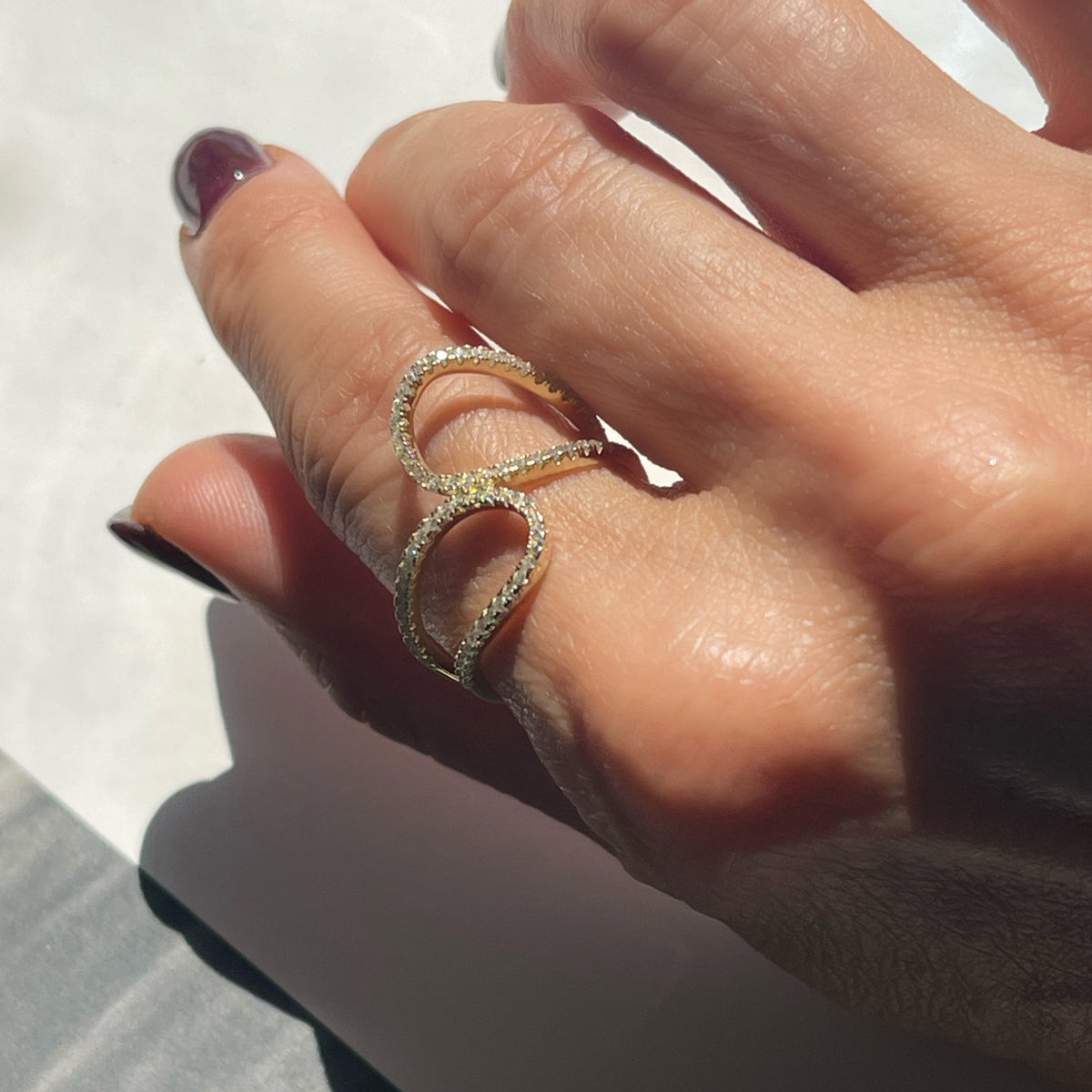 The Wave Ring - Gold
