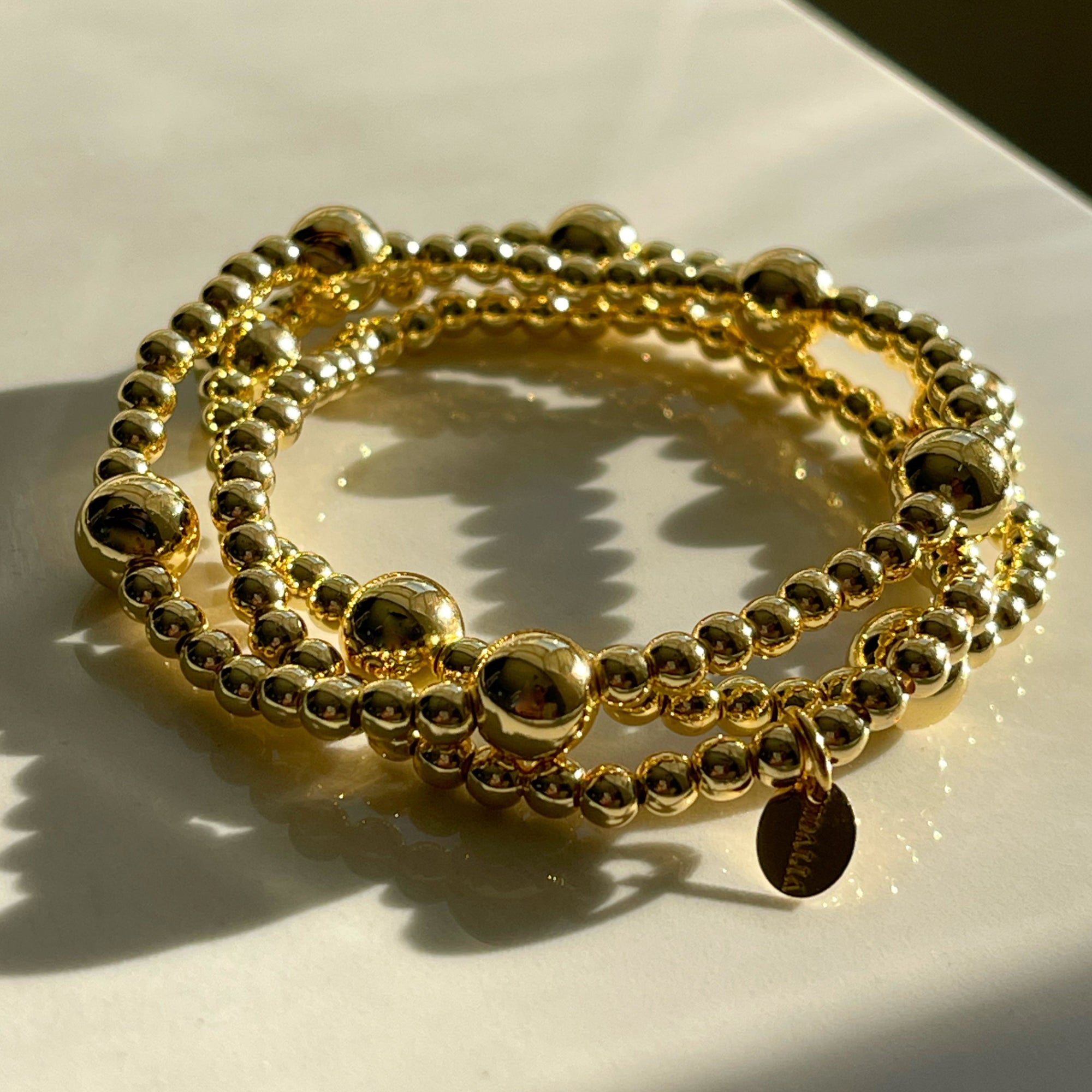 Gold Bracelets, Gold Stack Bracelets, Jewelry, Gold Filled, Gold Plated, 14K Gold, 18K Gold