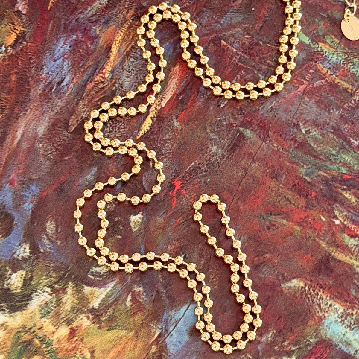 Faceted Ball Chain | 16"