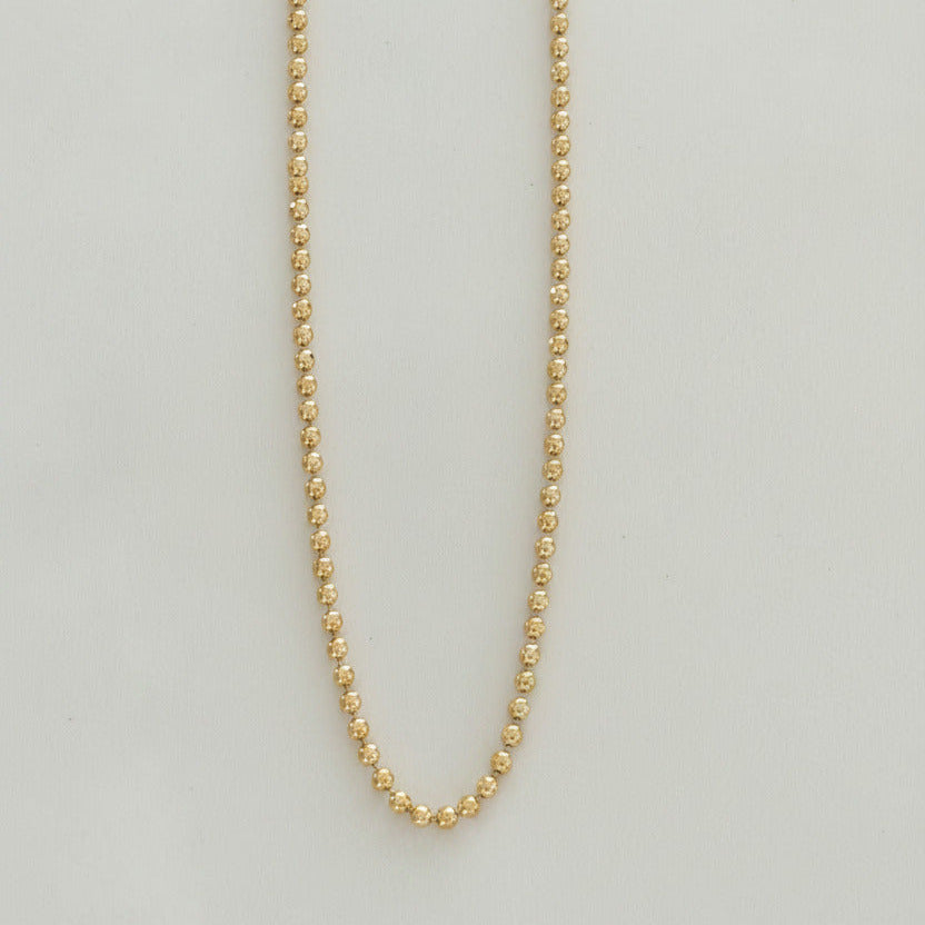 Faceted Ball Chain | 16"