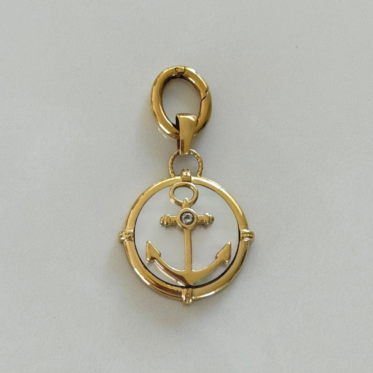 Anchor Medallion | Mother Of Pearl