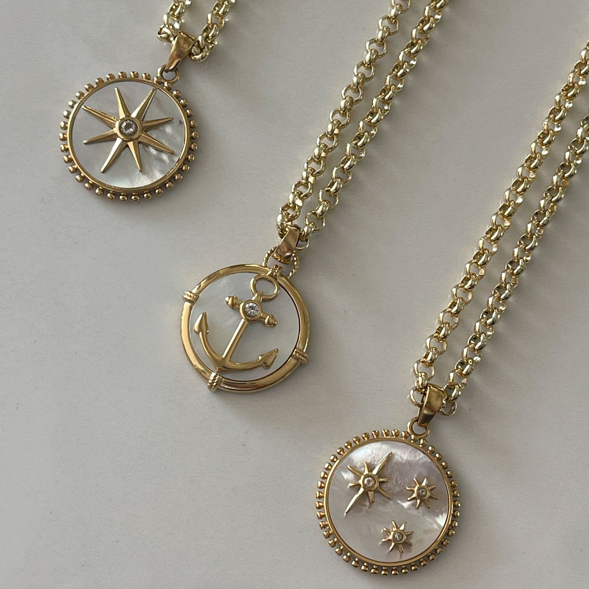 North Star Medallion Necklace