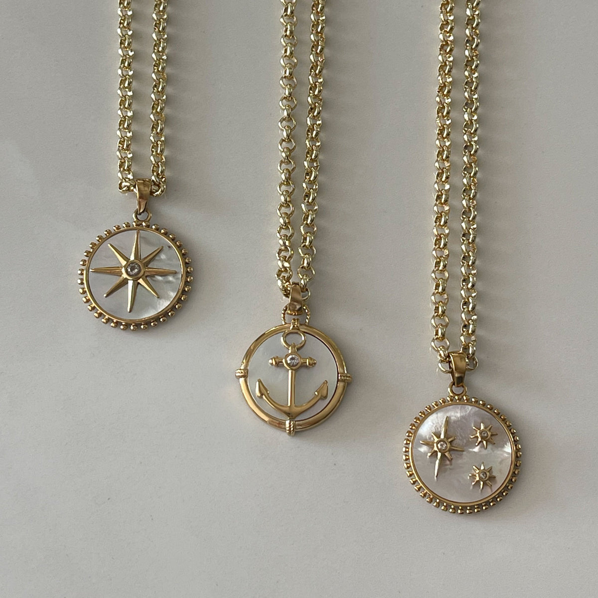 Wish Upon A Star Medallion Necklace