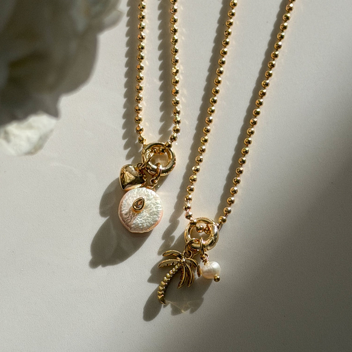 Tidal Heart Charm Cluster