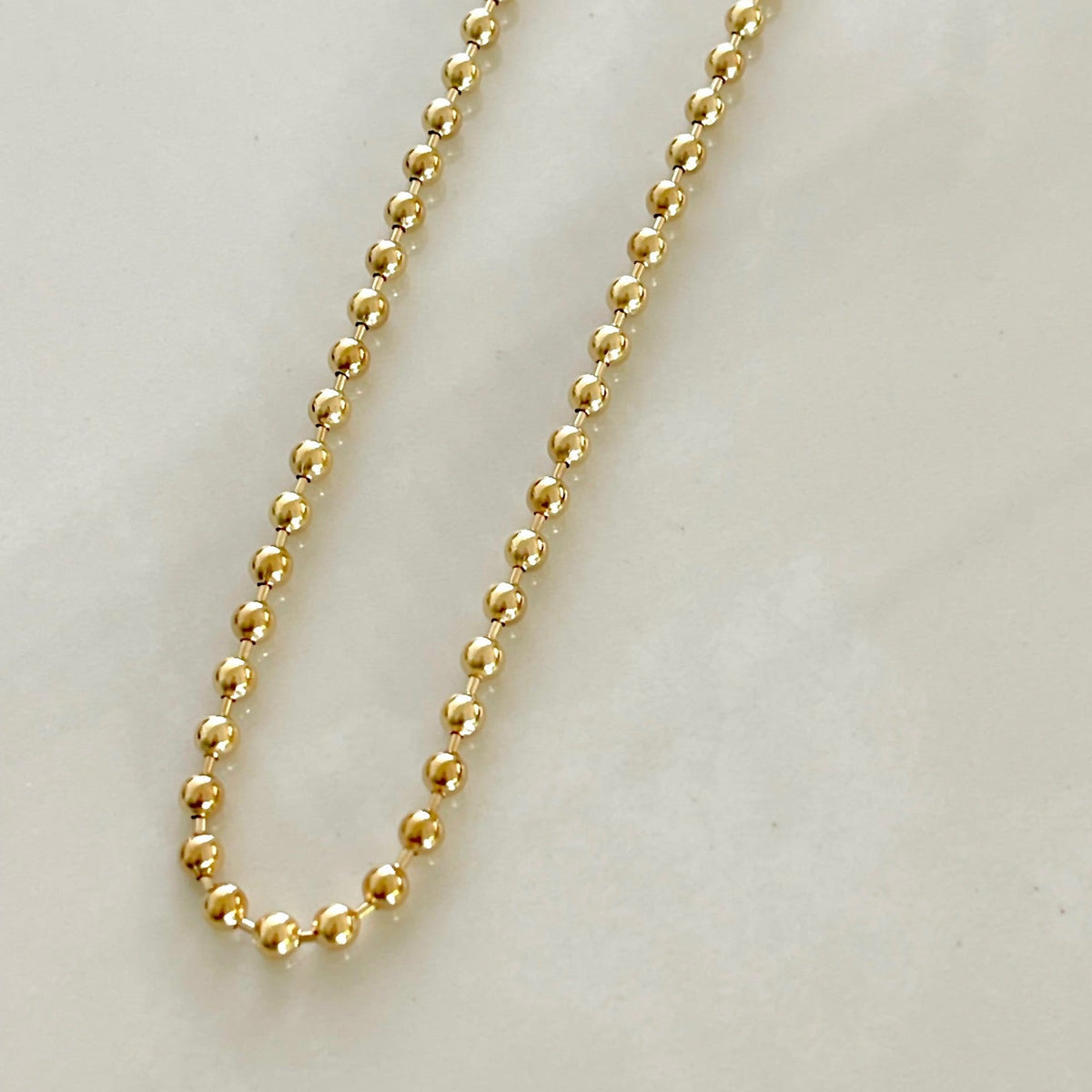 Beaded Ball Chain | 18"