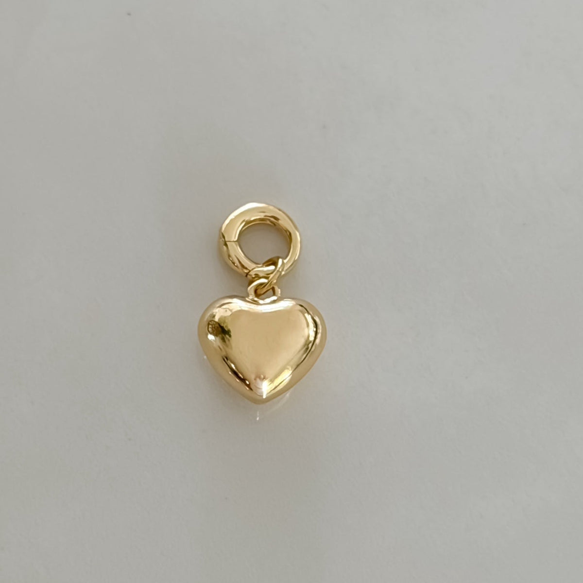 Bauble Heart Charm | Gold