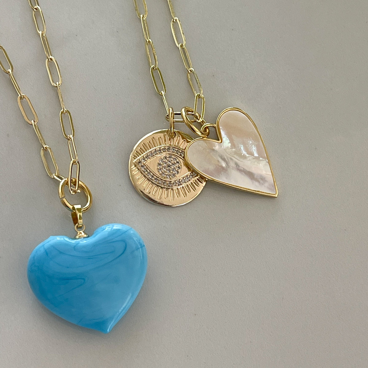 Feeling Golden Protective Evil Eye Pandant