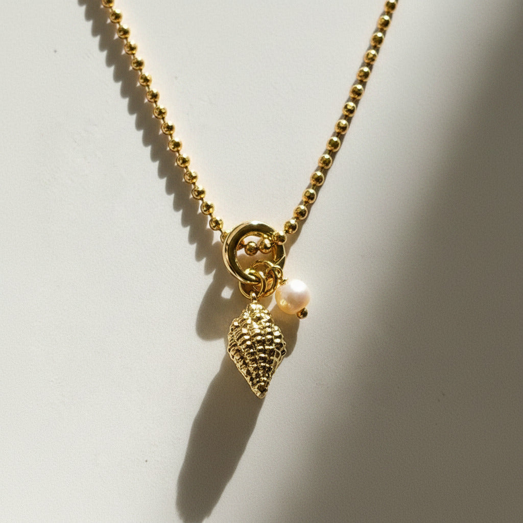 Conch Cove Charm Necklace