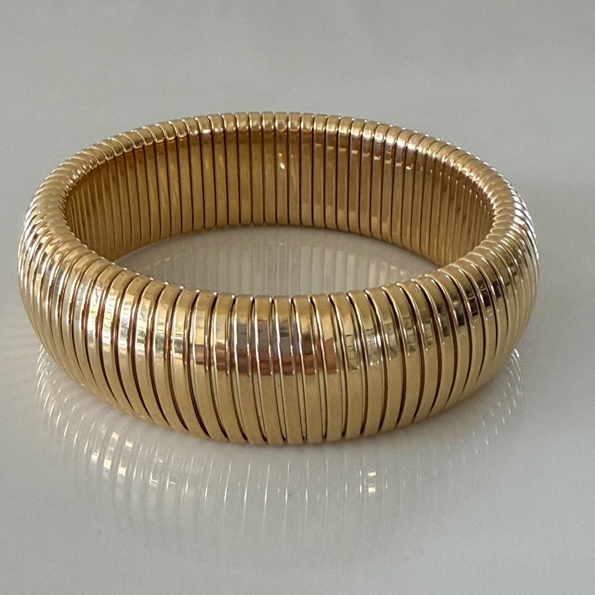 Elise Bangle | Gold | Wide