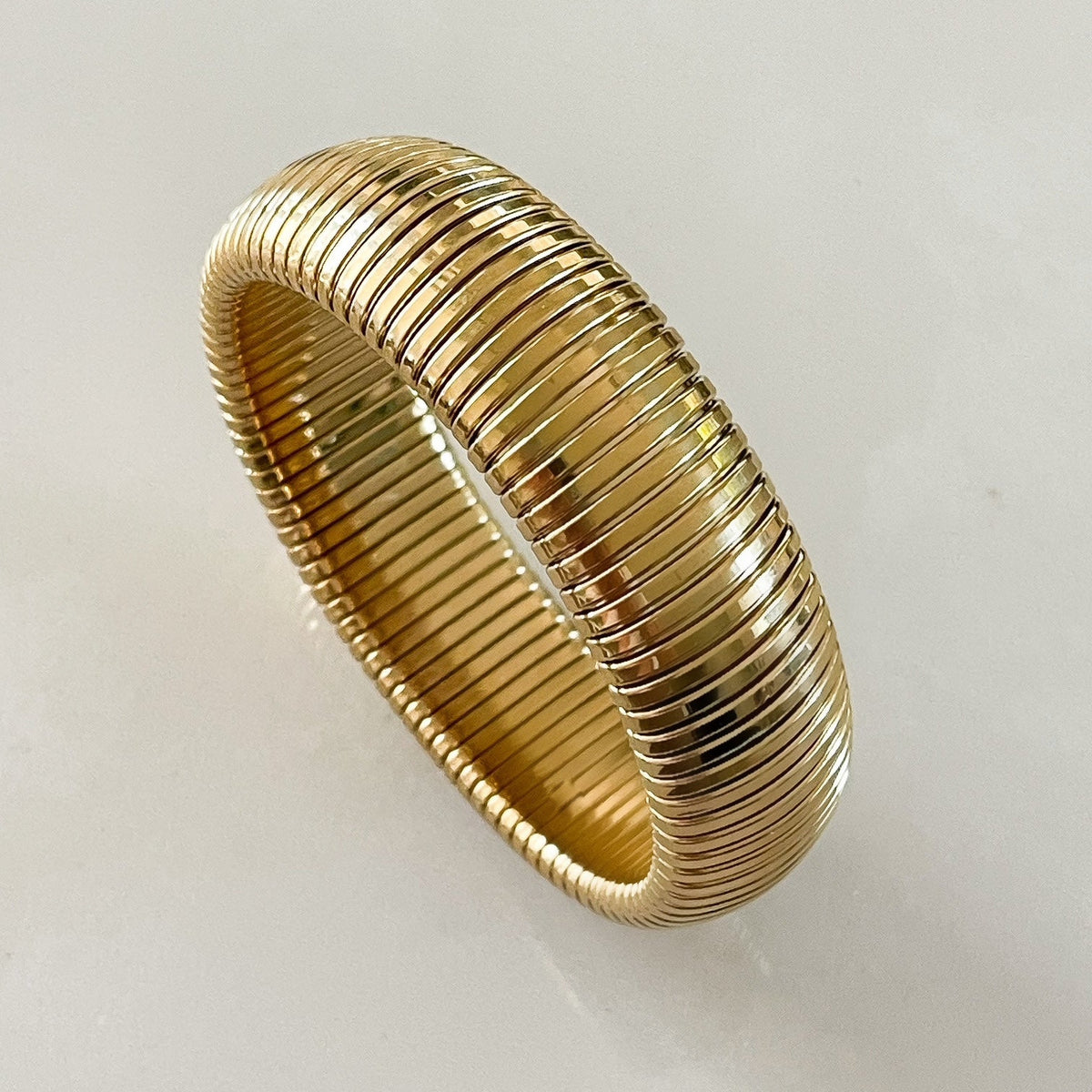 Elise Bangle | Gold | Wide