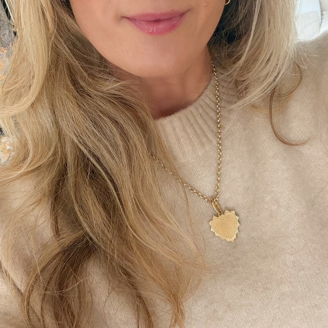 Endless Love Heart Medallion