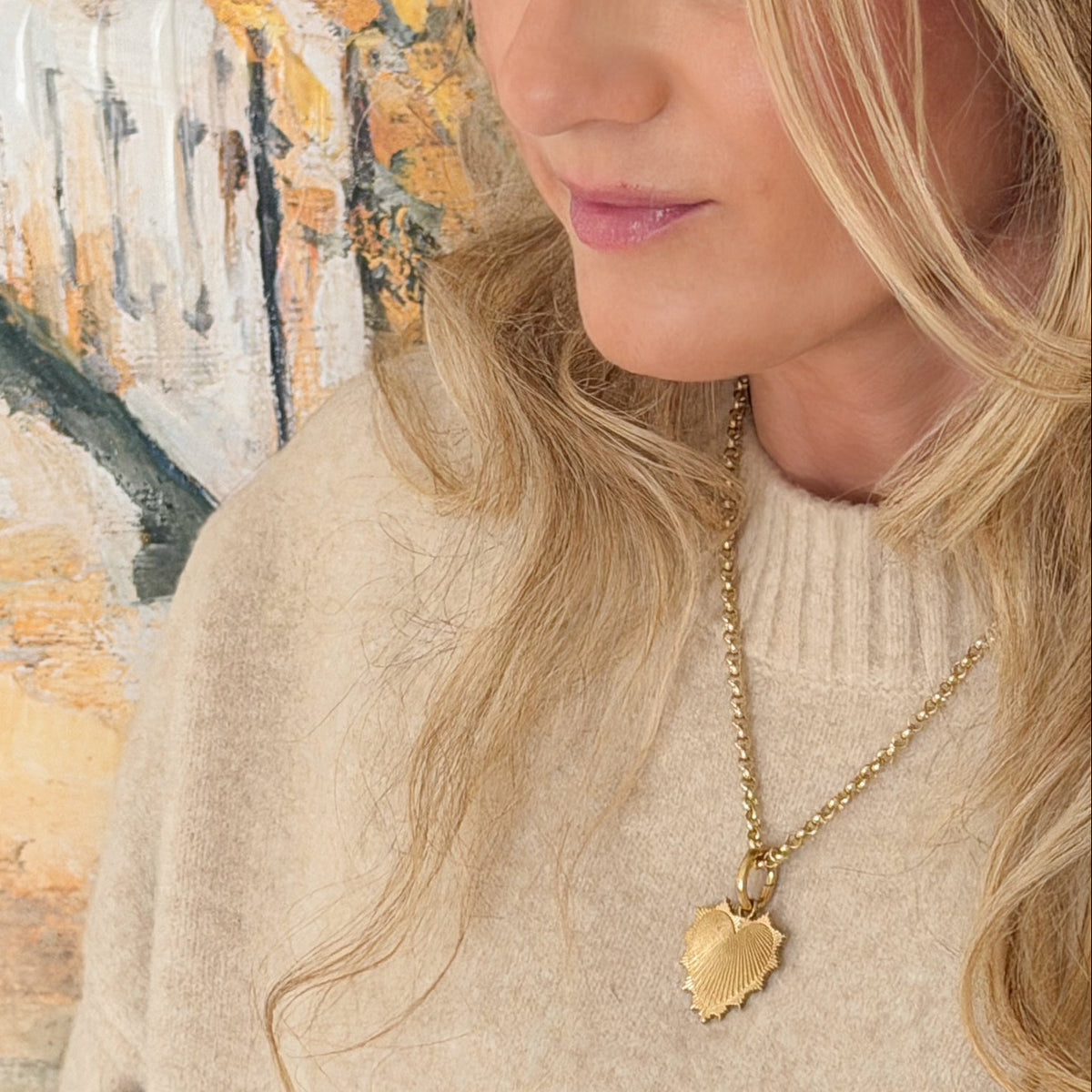 Endless Love Heart Medallion