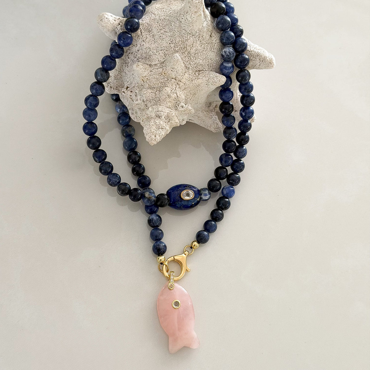 Exuma Necklace | Lapis