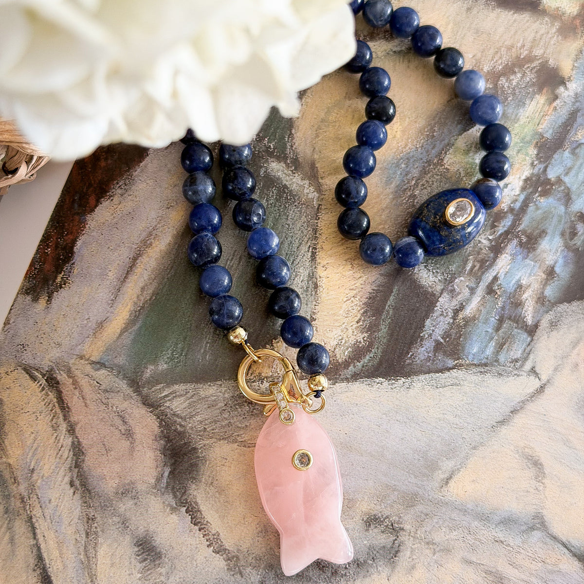 Exuma Necklace | Lapis