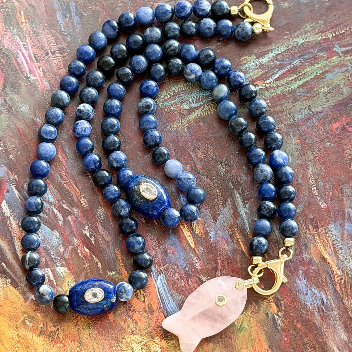 Exuma Necklace | Lapis