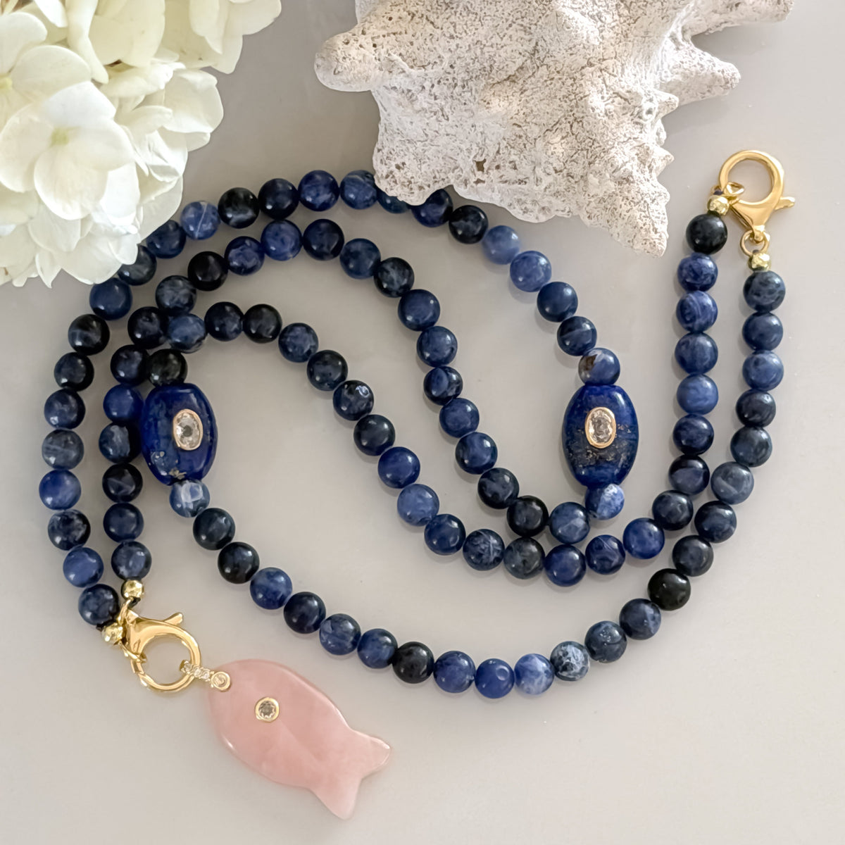 Exuma Necklace | Lapis
