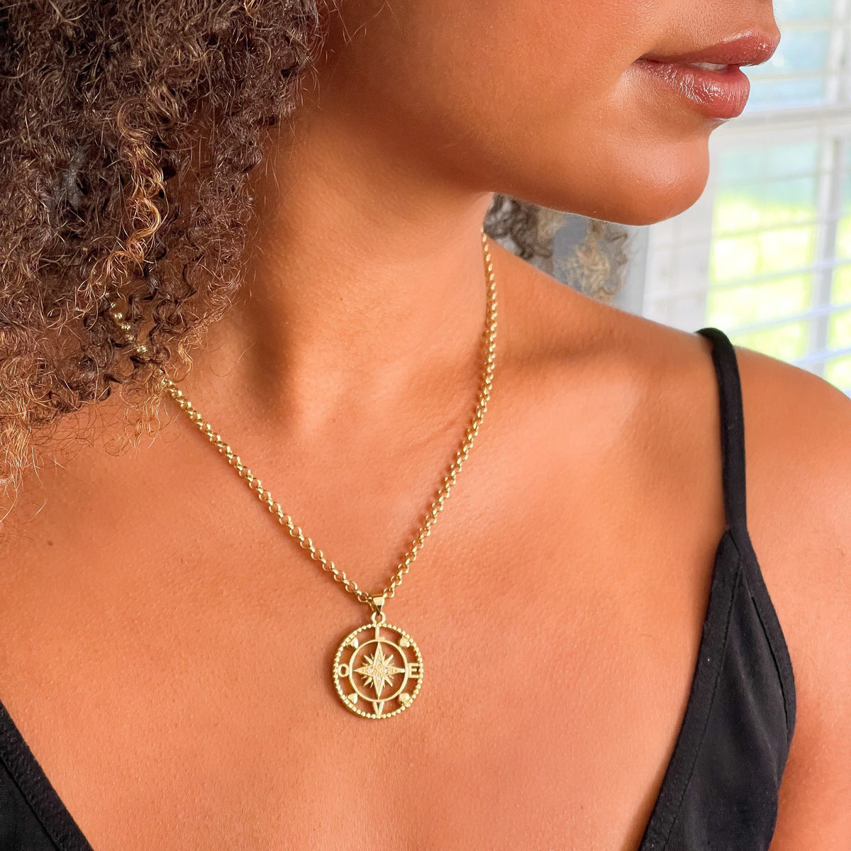 Love Compass Medallion