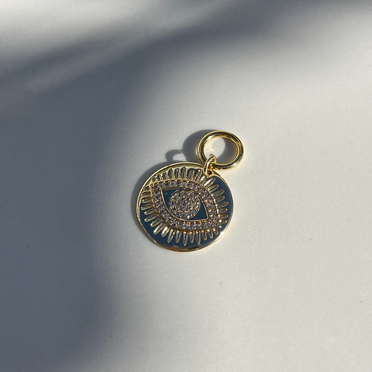 Feeling Golden Protective Evil Eye Pandant