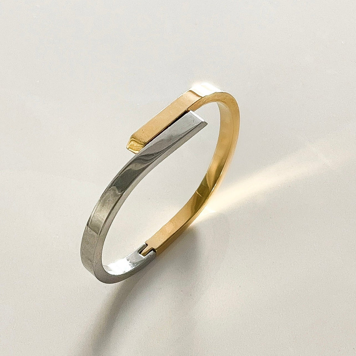 Gigi Cuff Bracelet | Two Tone