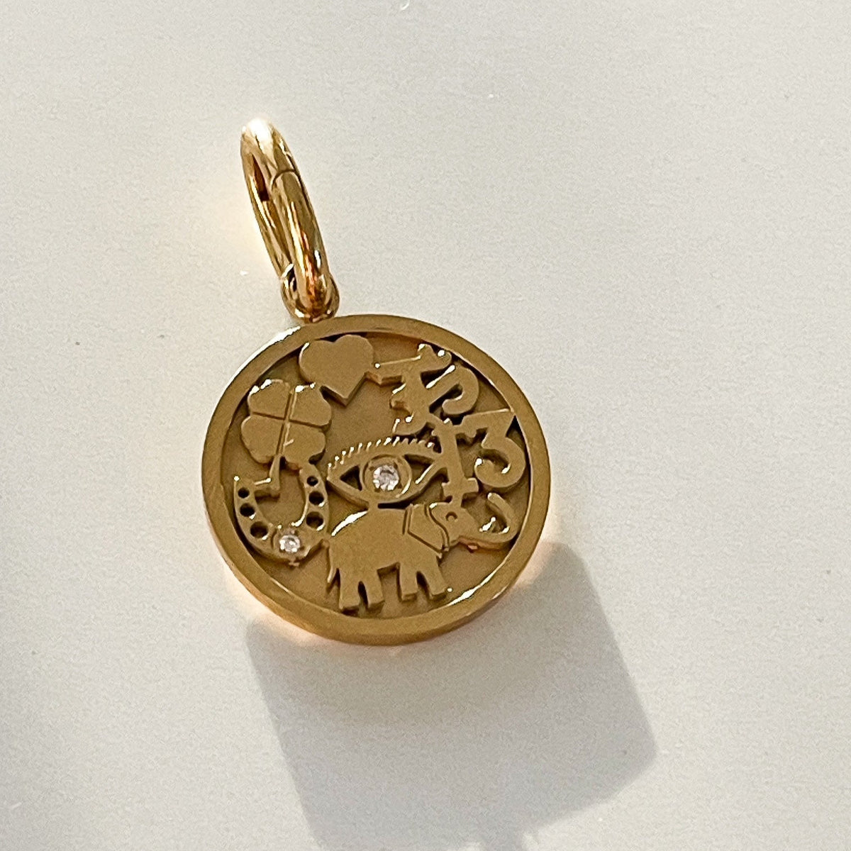 Good Luck &amp; Fortune Medallion