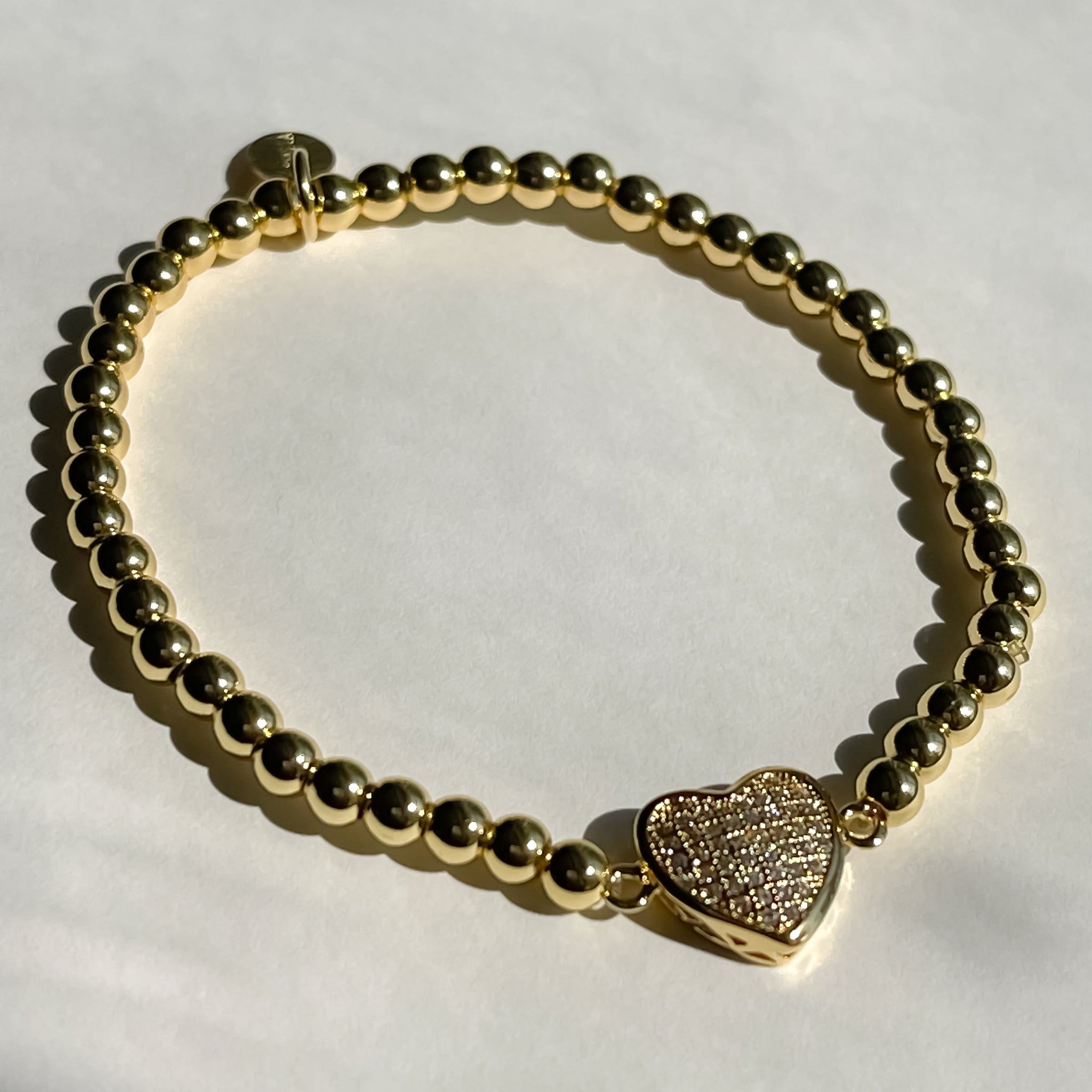Pave Heart Bauble Bracelet Idalia Baudo Jewelry