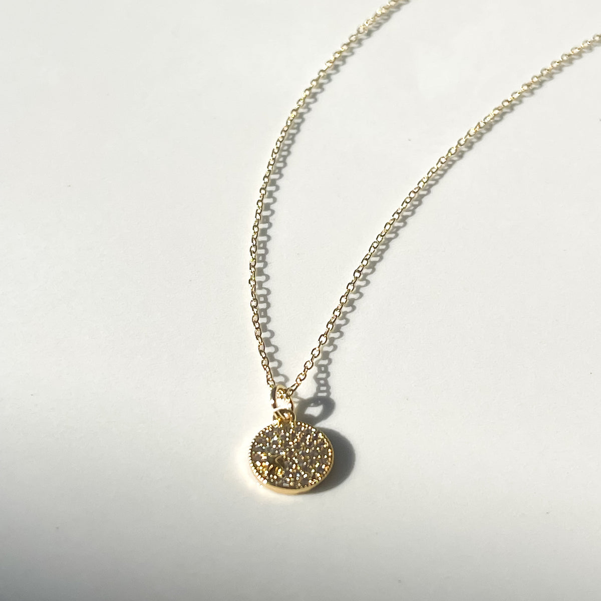 Eternity Mini Medallion Necklace