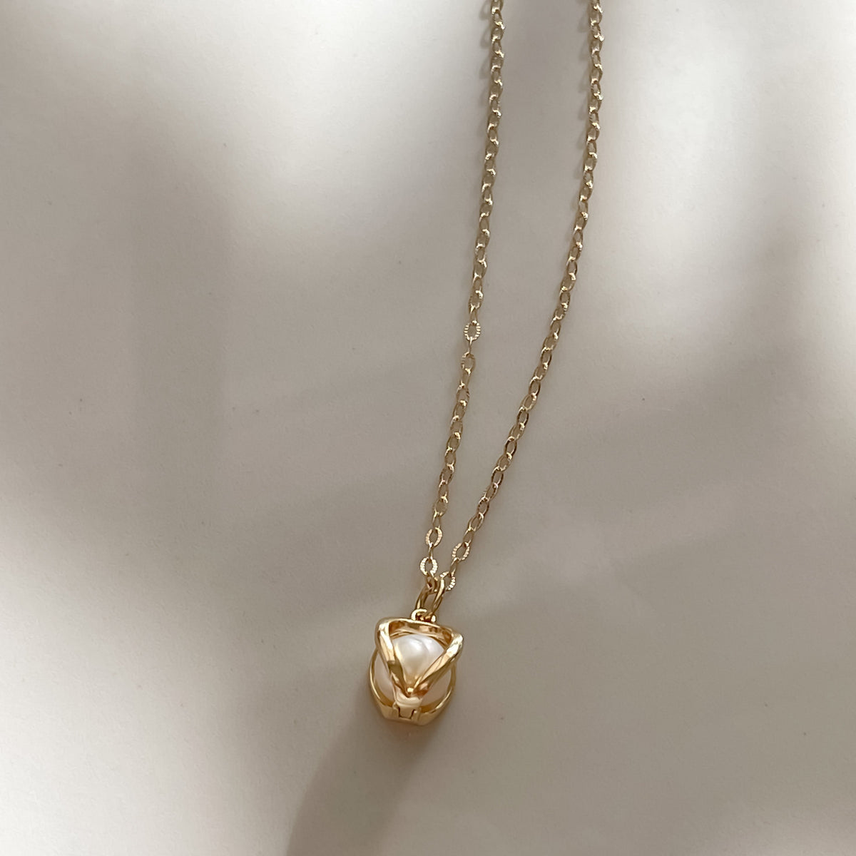 Kai Pearl Drop Necklace
