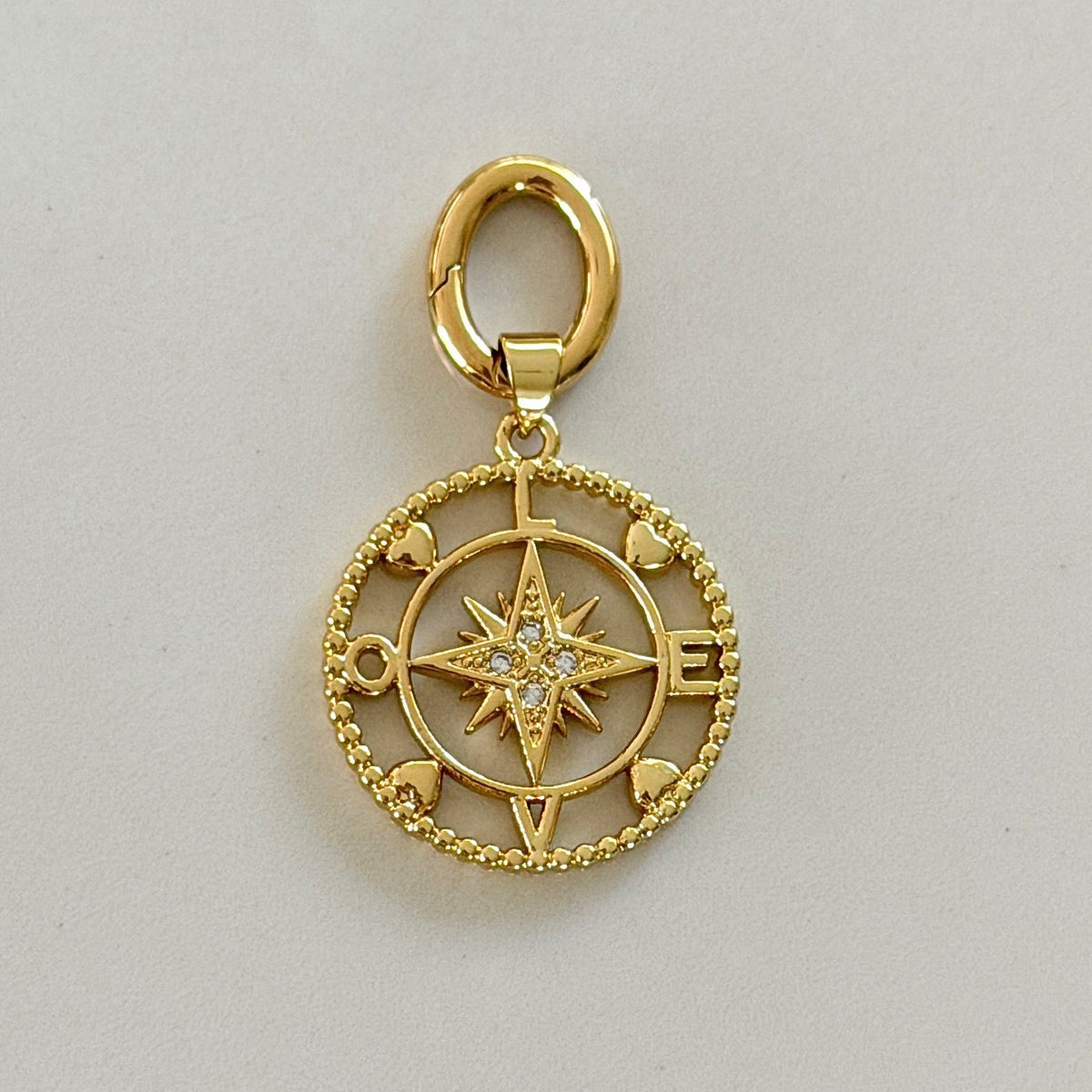 Love Compass Medallion