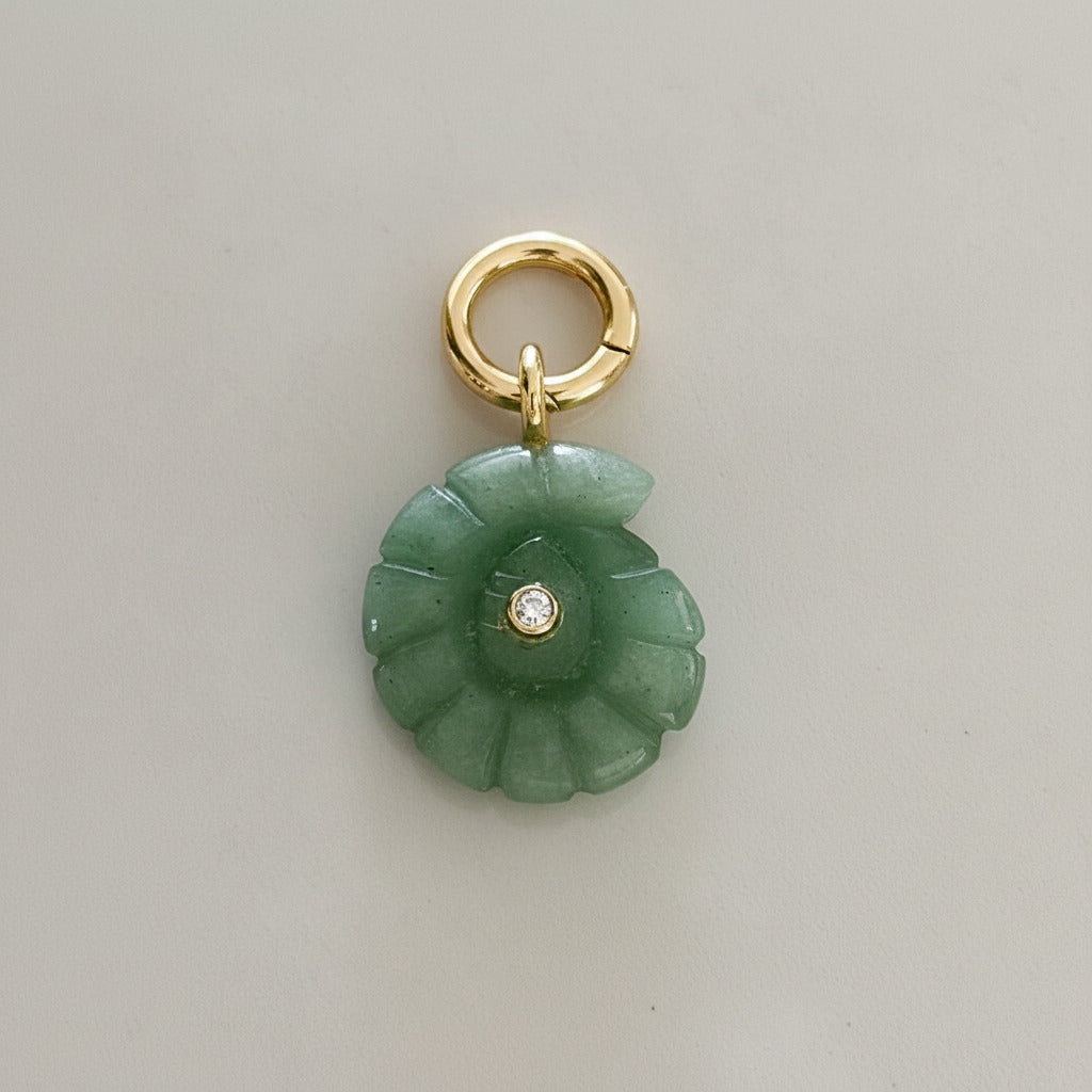 Luna Mare Shell Pendant | Jade