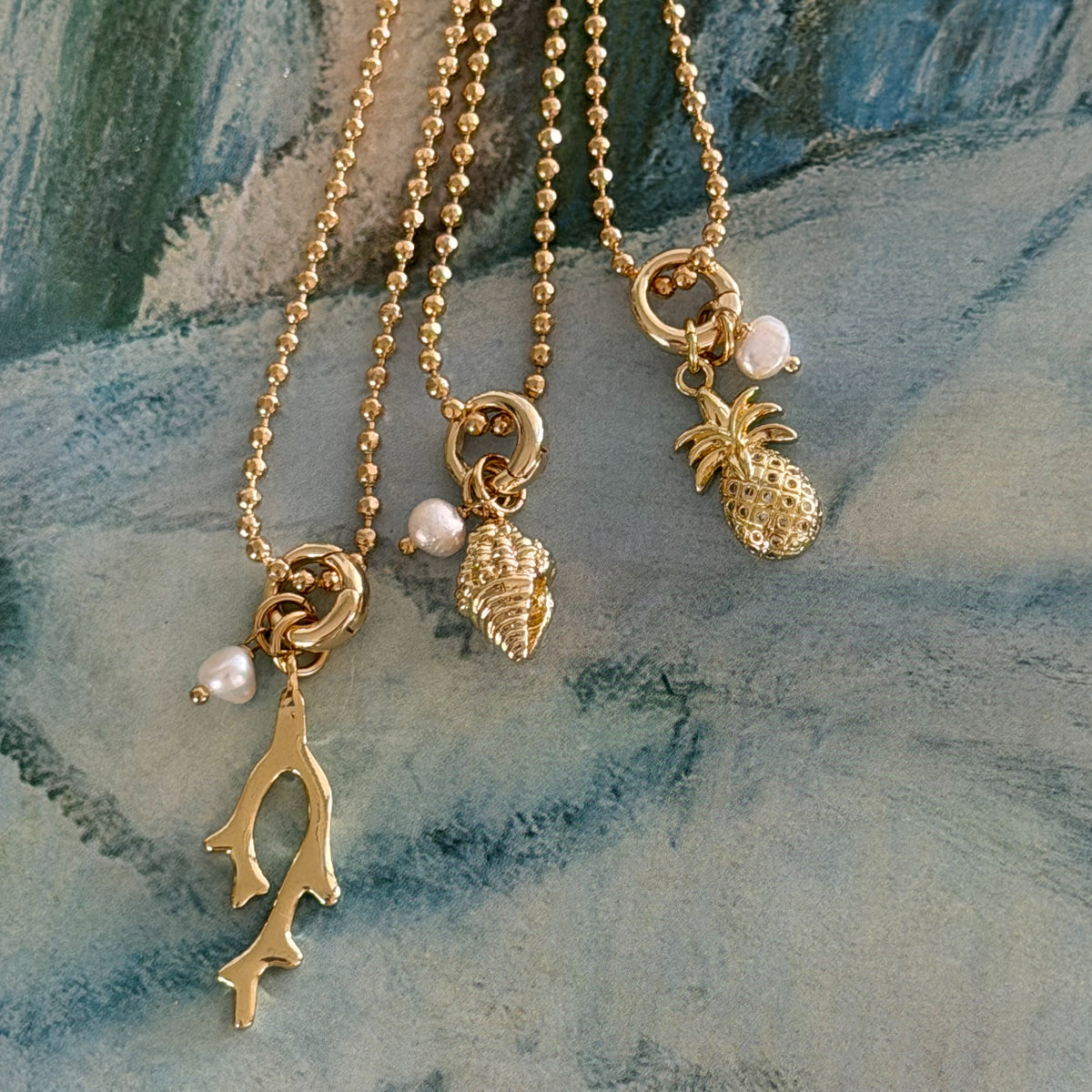 Conch Cove Charm Necklace