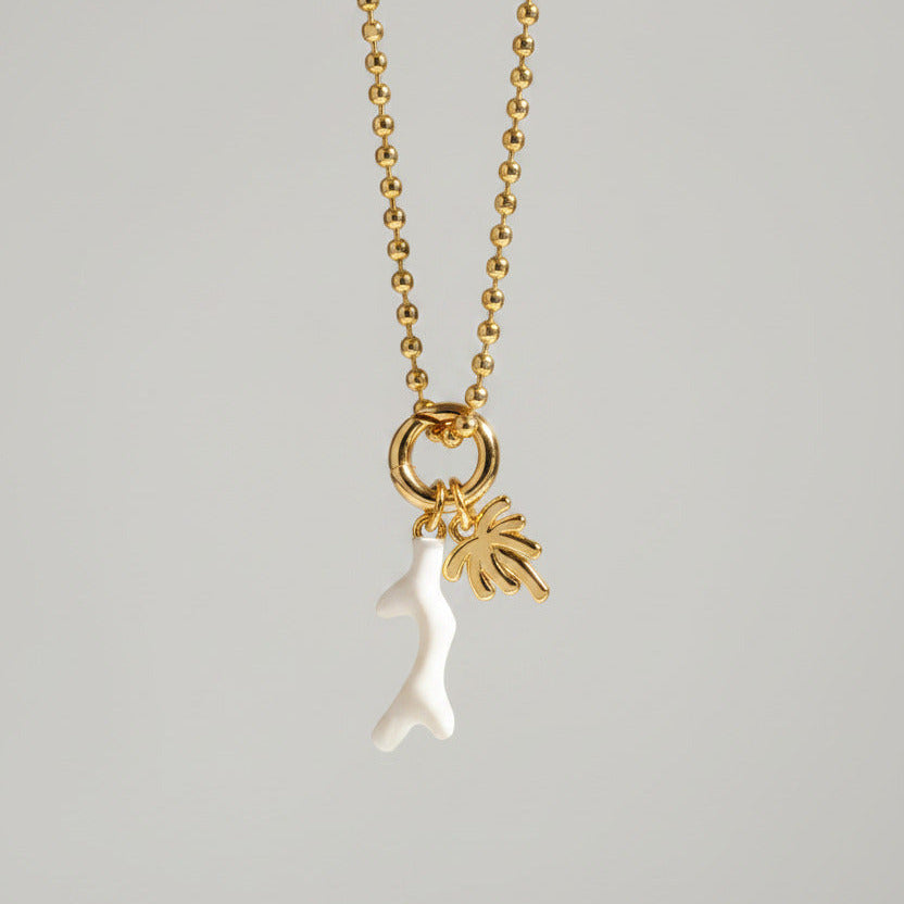 Palm Reef Charm Necklace