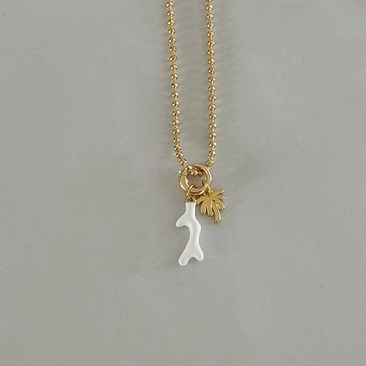 Palm Reef Charm Necklace
