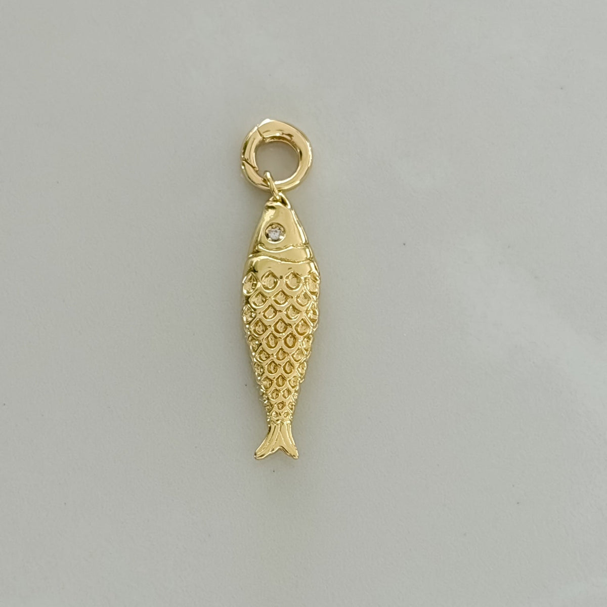 Sardine Charm | Gold