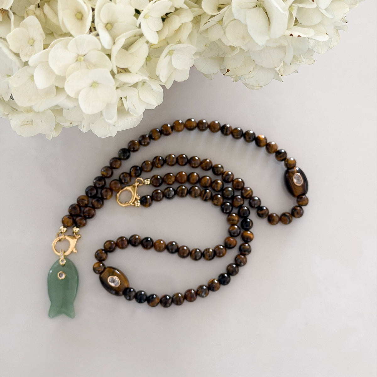 Exuma Necklace | Tiger's Eye
