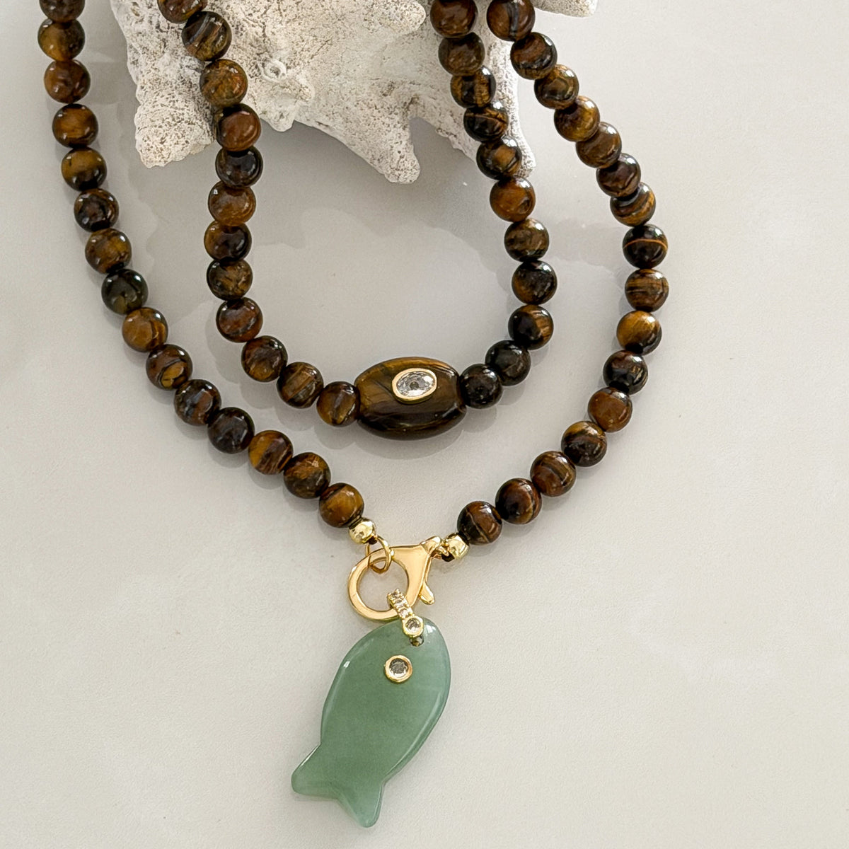 Exuma Necklace | Tiger's Eye