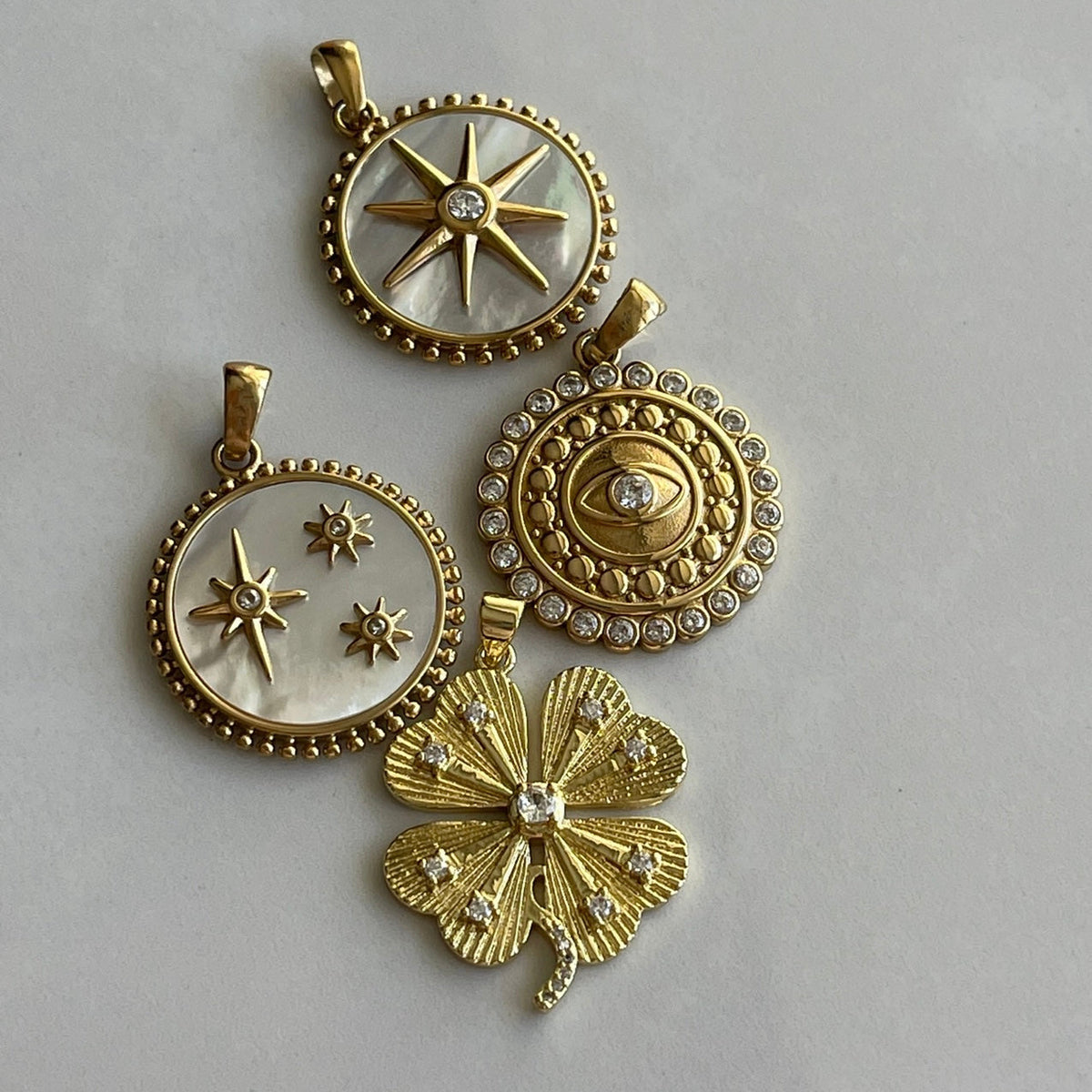 Wish Upon A Star Medallion Necklace