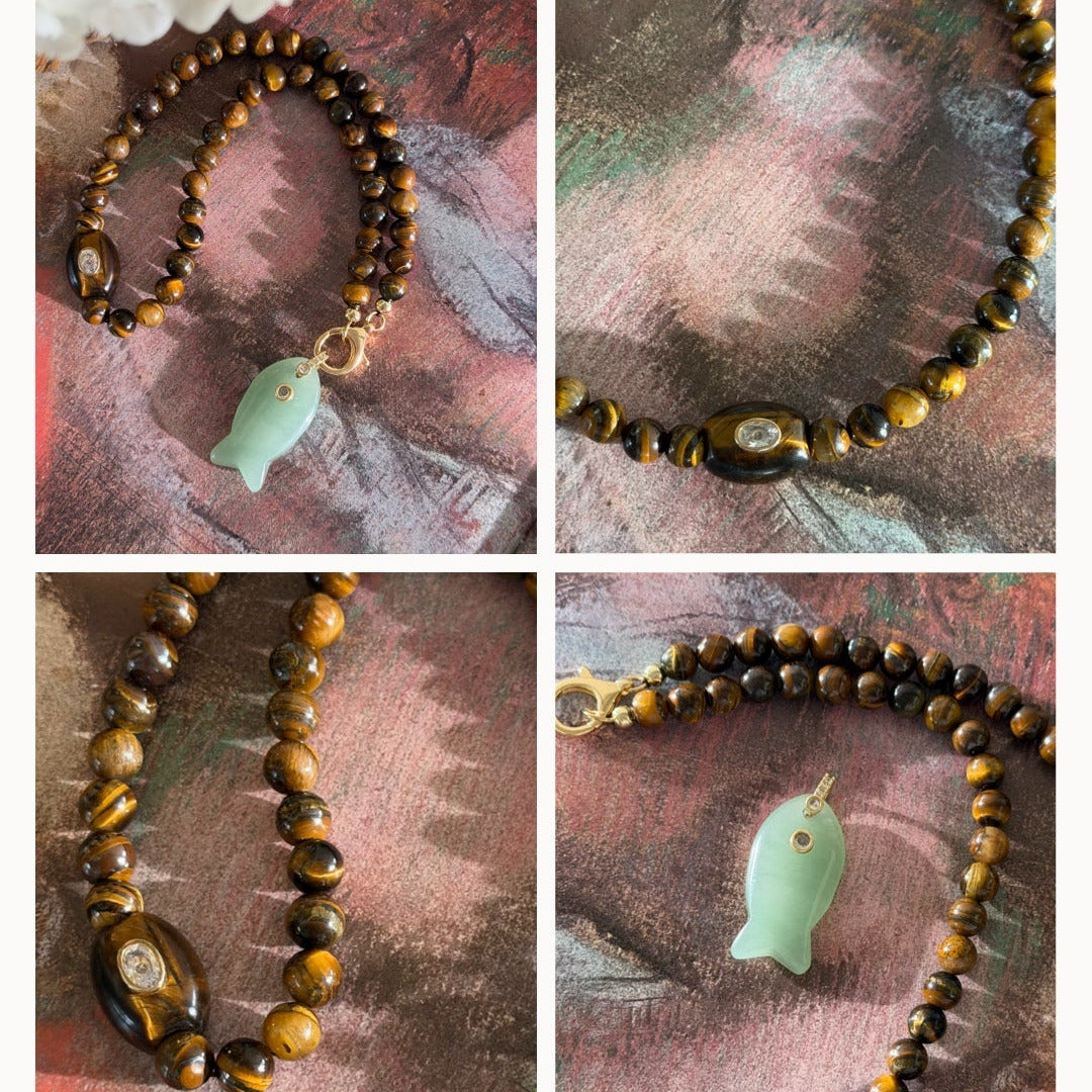 Exuma Necklace | Tiger's Eye