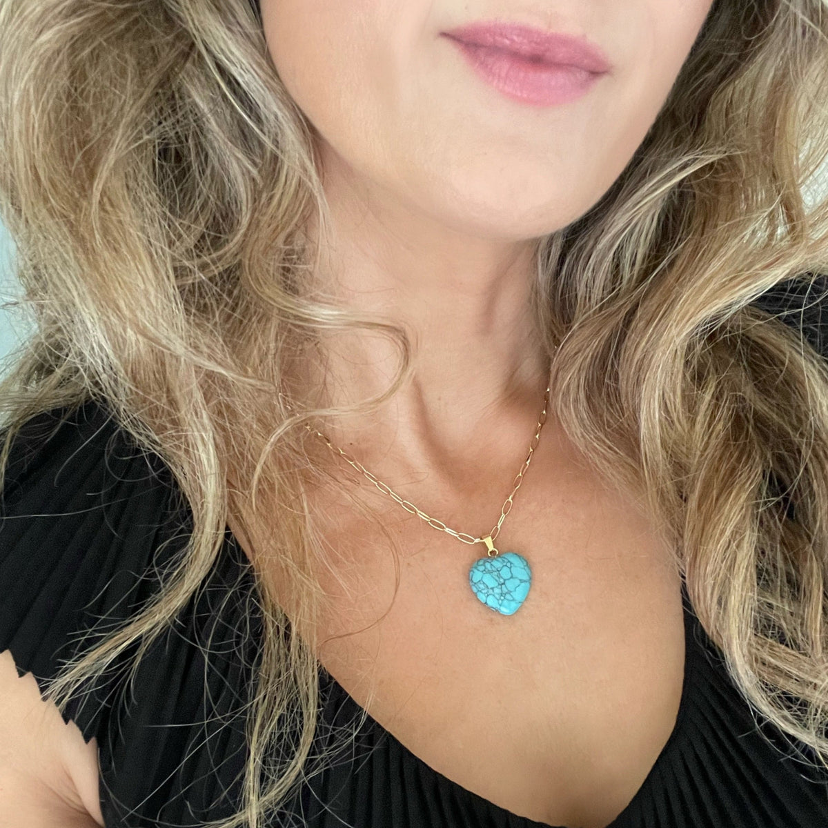 Turquoise Love Necklace