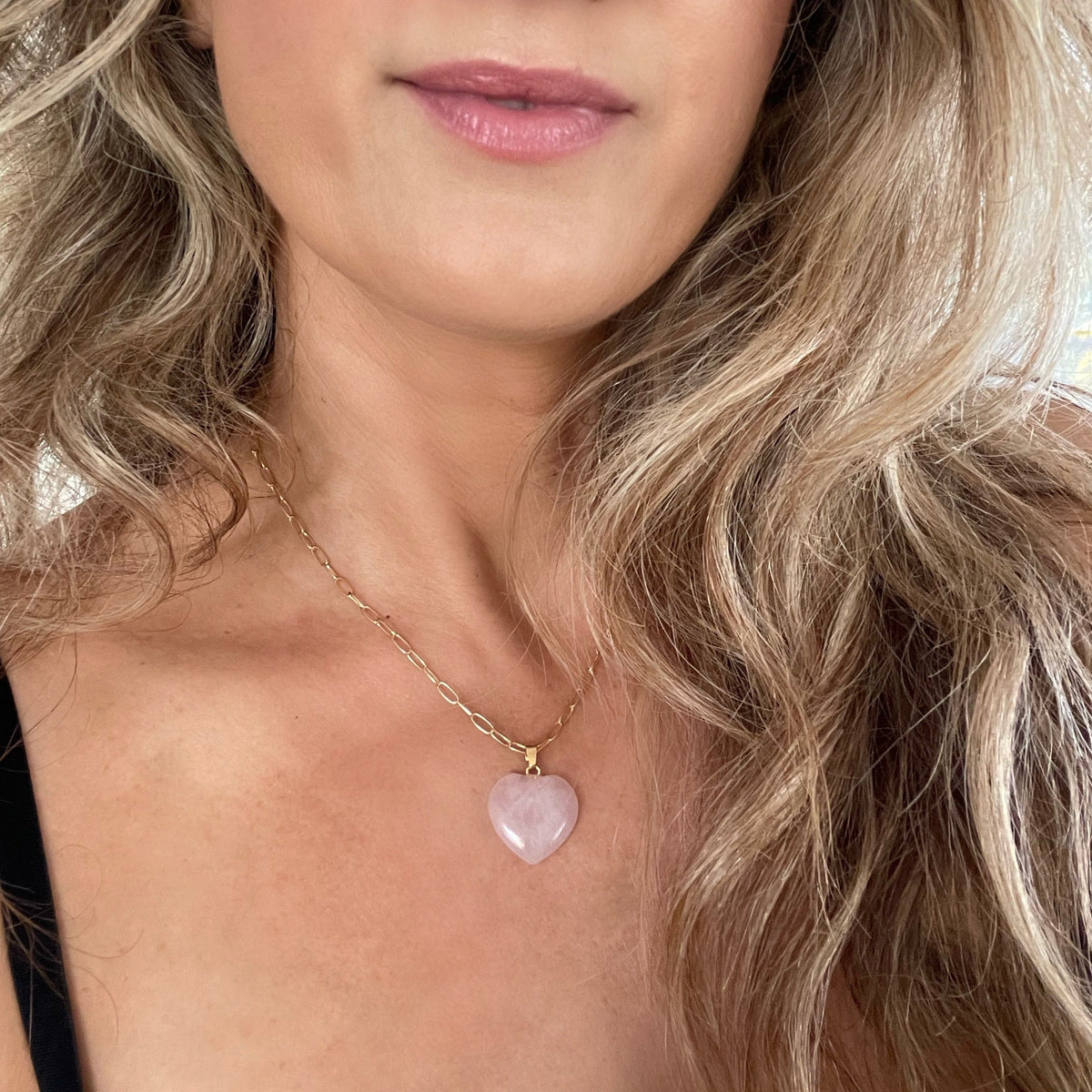 Rose Quartz Love Necklace