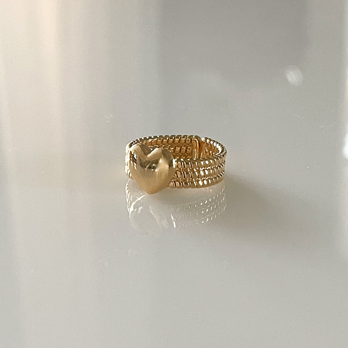 Gratitude Heart Ring