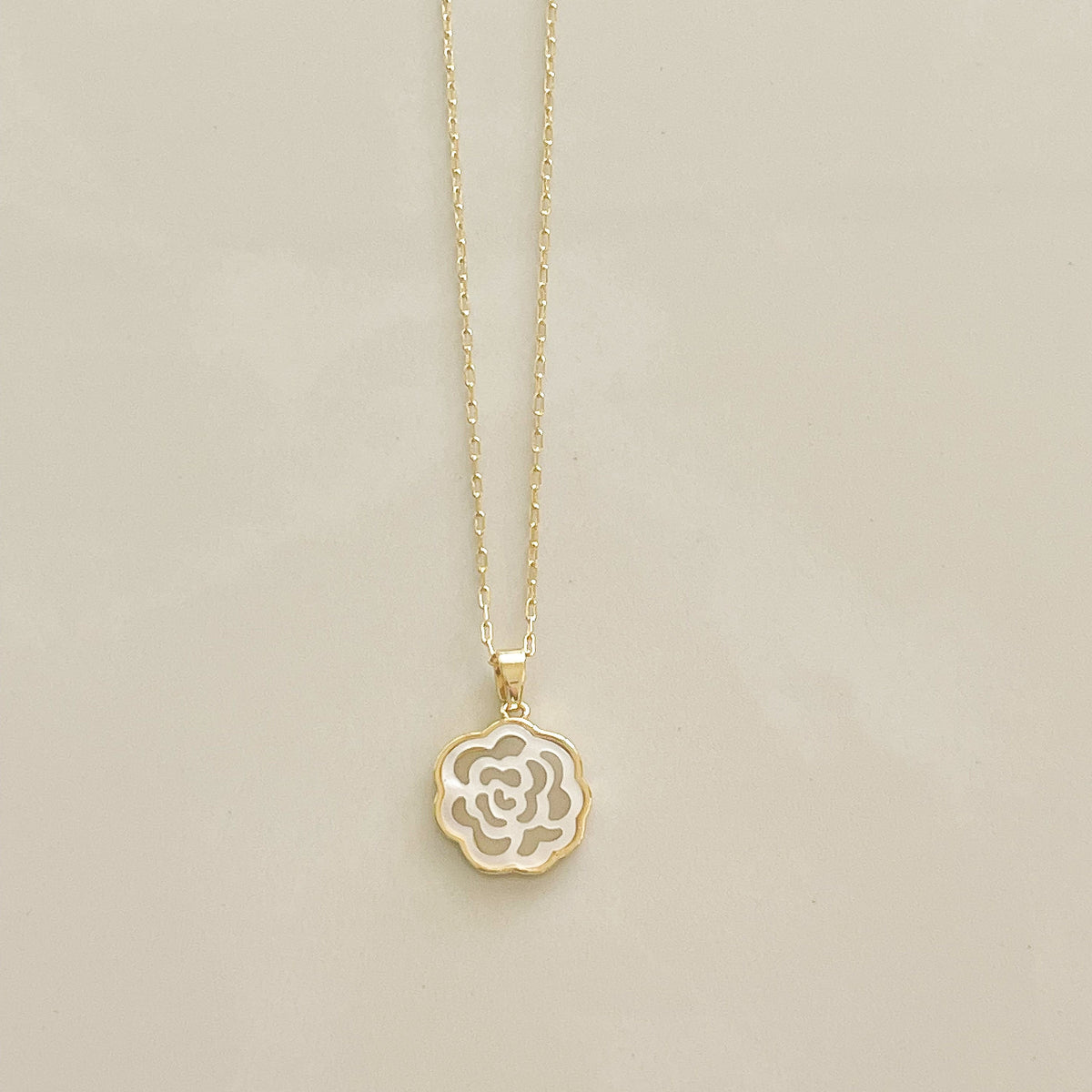 Blooming Happiness Flower Charm Necklace