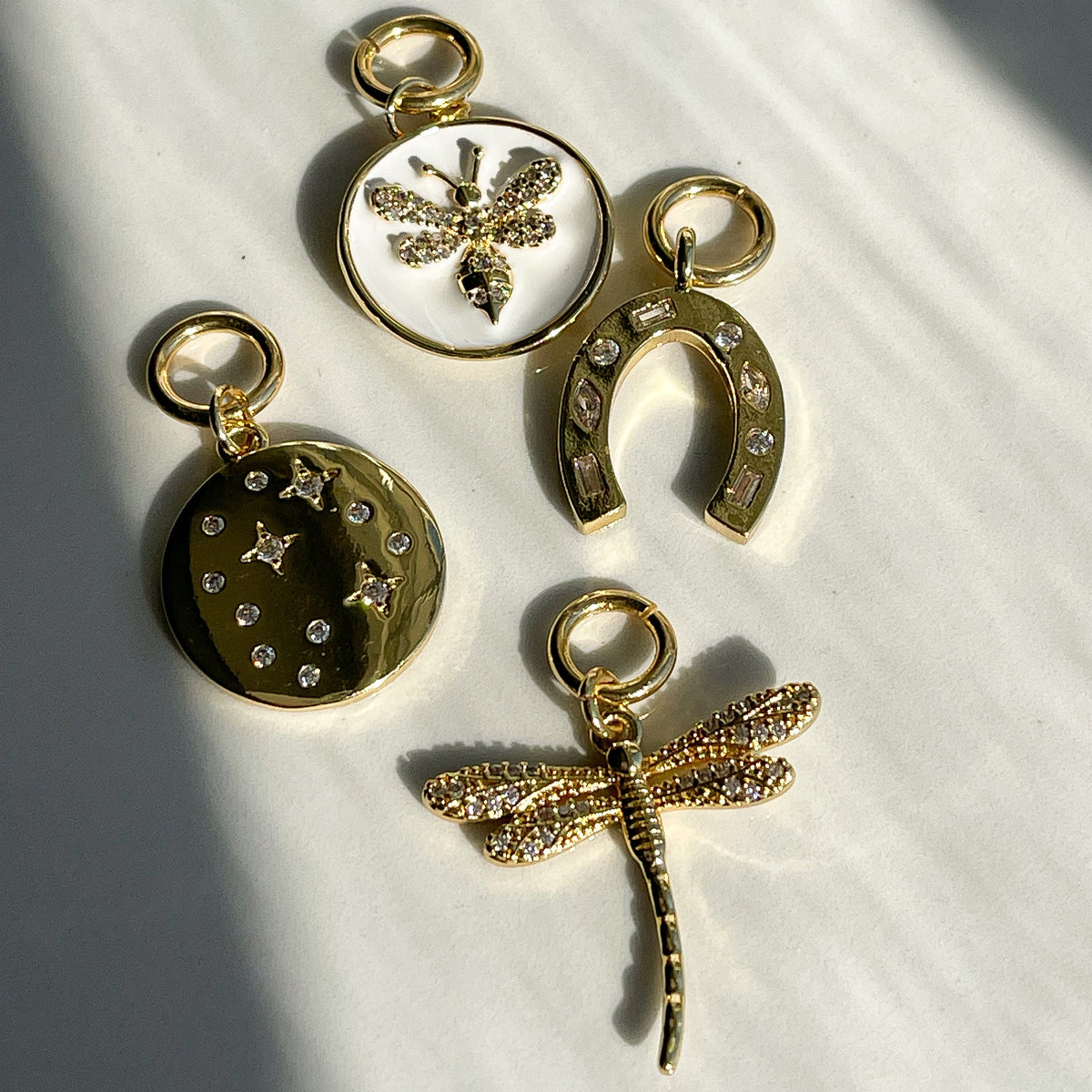 The Honey Bee Charm Medallion