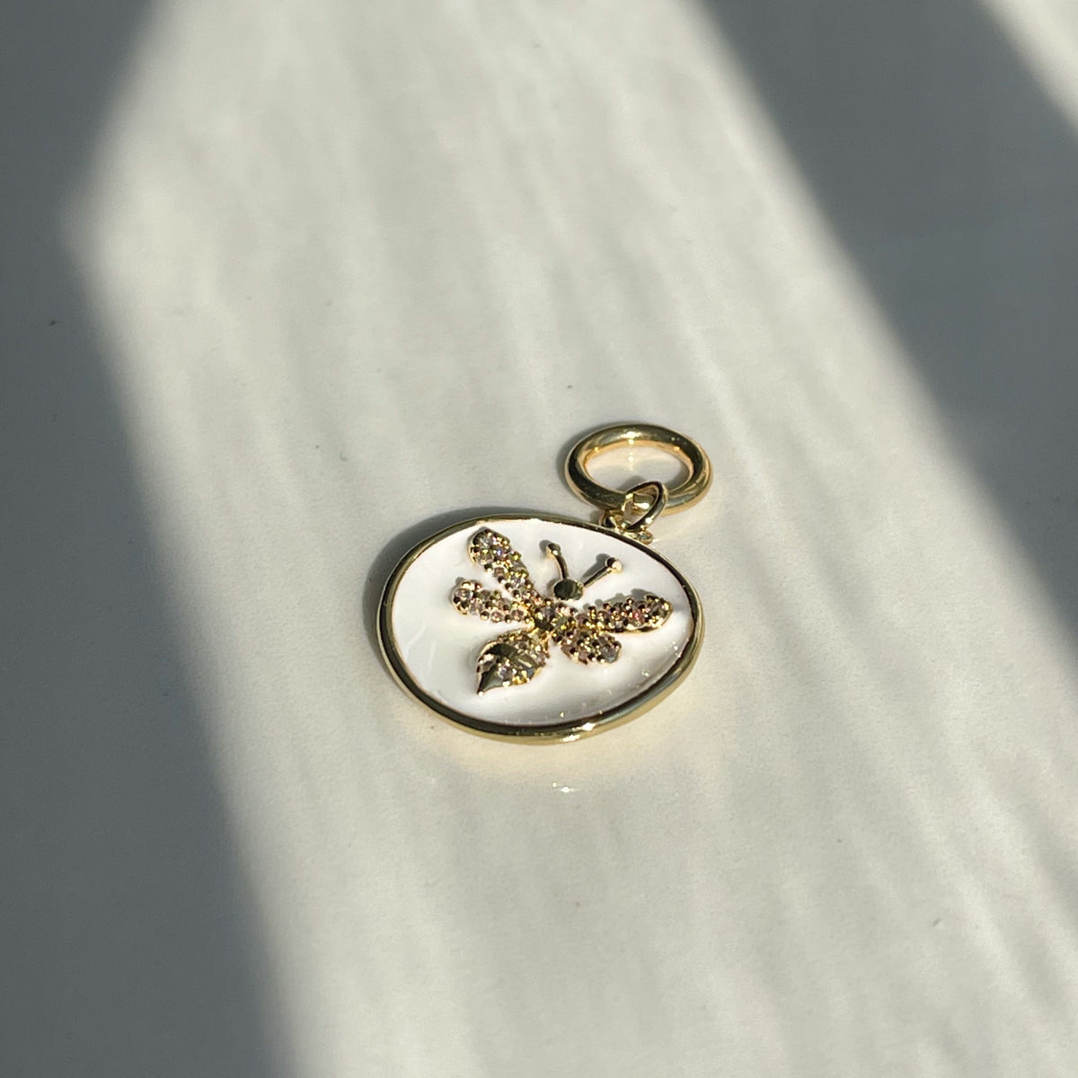 The Honey Bee Charm Medallion