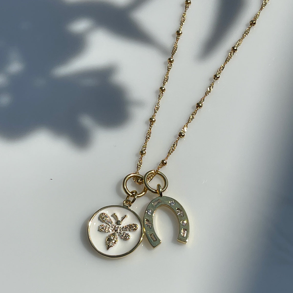 The Honey Bee Charm Medallion