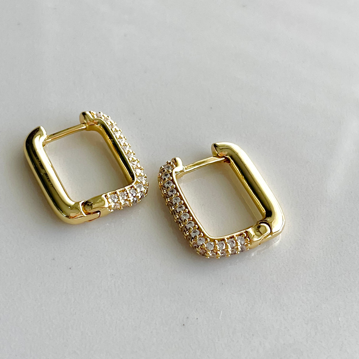 Kelly Pavé Earrings