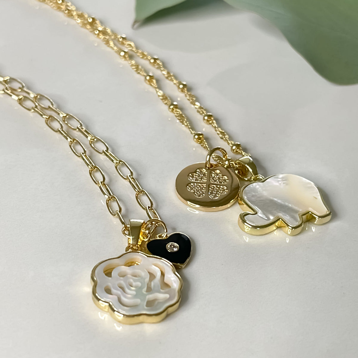 Endless Love Mini Heart Charm - Black